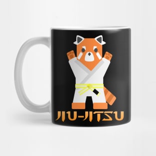 Jiu Jitsu Panda -Yellow White Belt- Mug